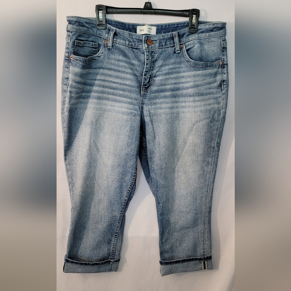 BKE Gabby Curvy Fit Ankle Length Jeans Size 34 (17-18)
